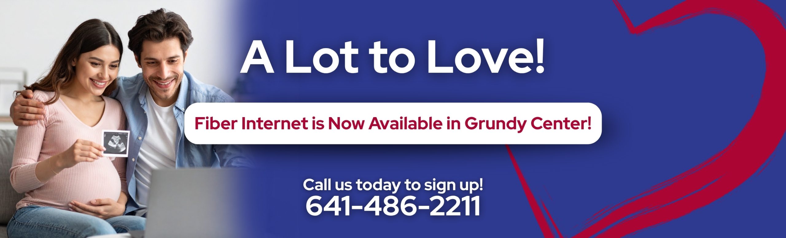 A Lot to Love Fiber Internet Website